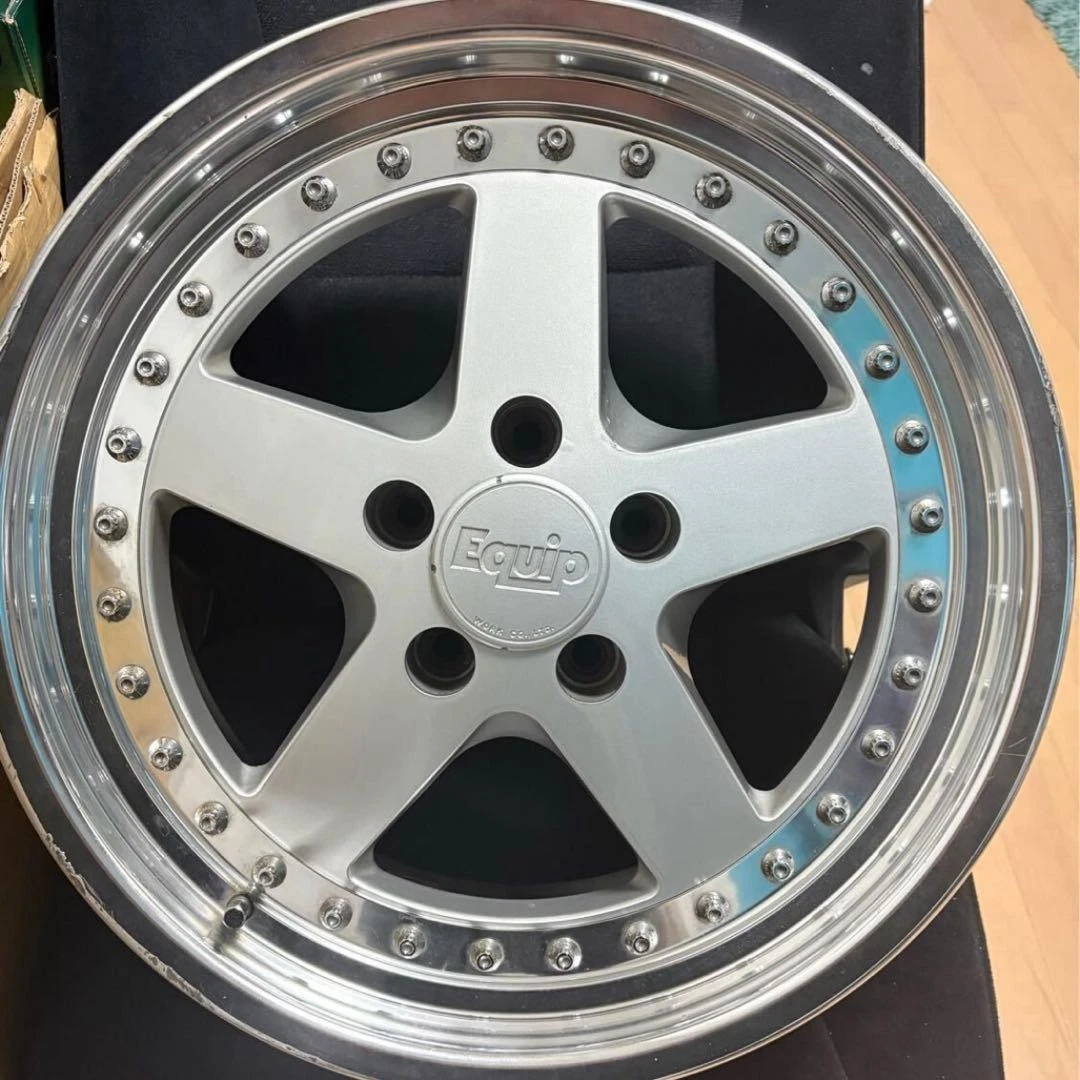 JDM Work Equip 2Book 5-Hole 114.3 Drill No Tires - Image 2