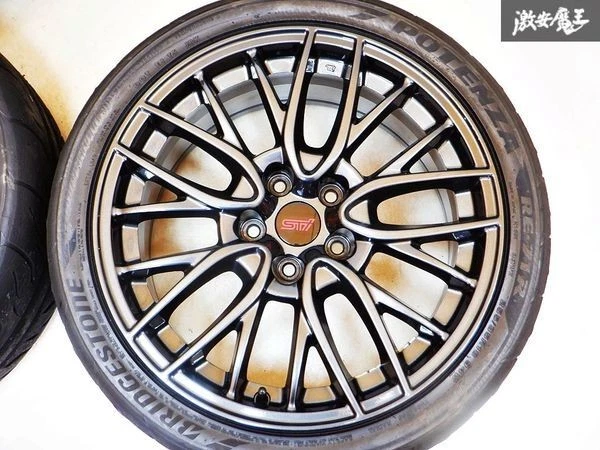 JDM SUBARU Genuine VAB WRX STI late model final model 188.5J +55 5-114 No Tires - Image 4