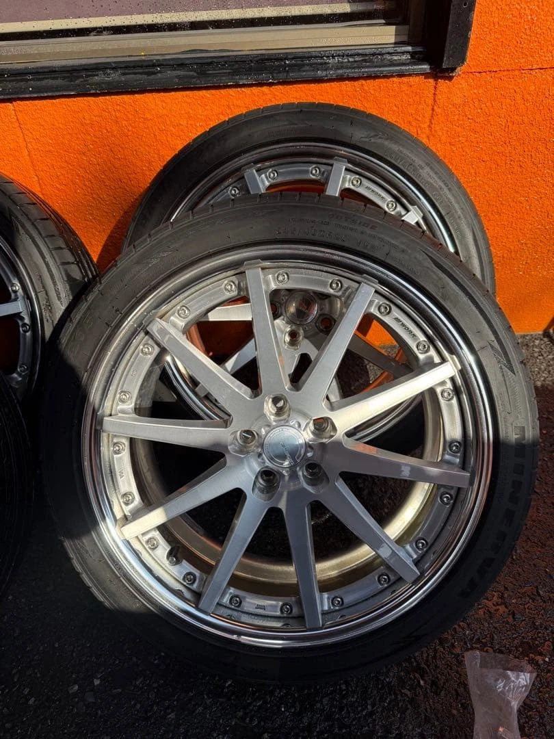 JDM Work Gnosis GSR1 Alphard Vellfire Wheels No Tires - Image 2