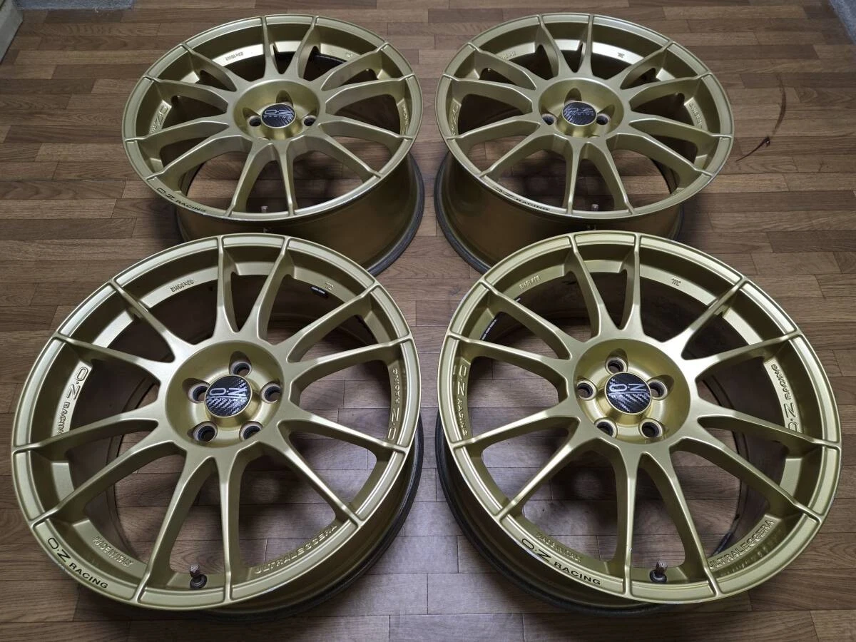 JDM 188J +48 PCD100 OZ Racing Ultra Leggera 86 BRZ STI Brembo Legacy I No Tires