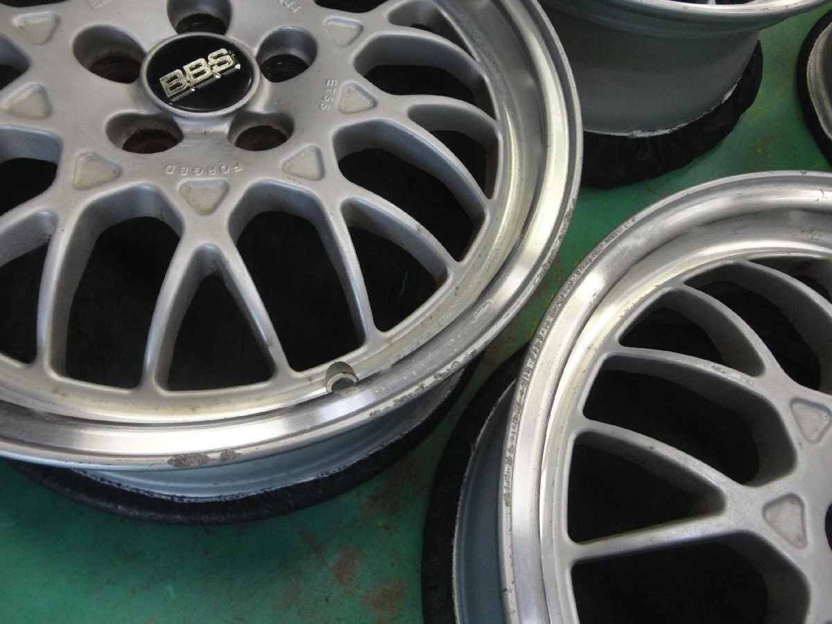 JDM 43032Subaru Genuine BBS forging 6.5JX16 100/5H +55 Impreza Legacy No Tires - Image 5