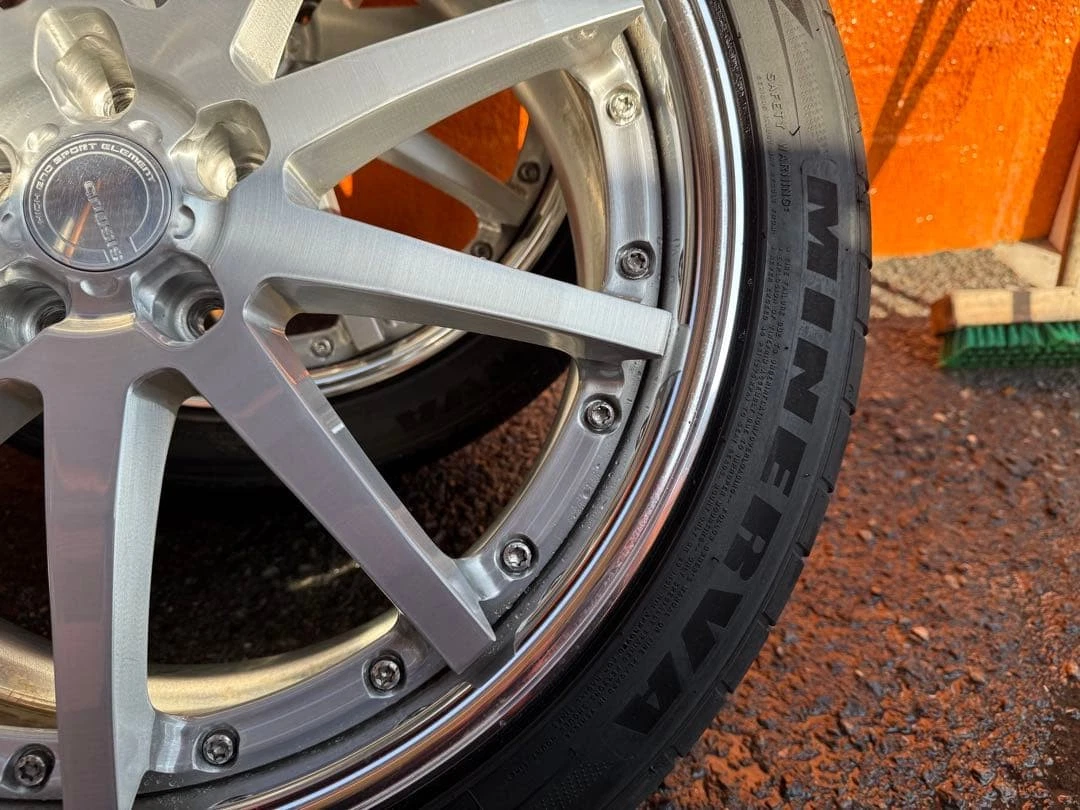 JDM Work Gnosis GSR1 Alphard Vellfire Wheels No Tires - Image 8