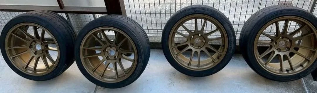 JDM GTC01RR 10J RE-71RS 265-35-18 Used GTRSize No Tires