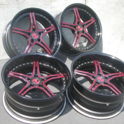 JDM Out of print 3-piece forging. Over ¥800000. Abflug Prism III 9J 10 No Tires