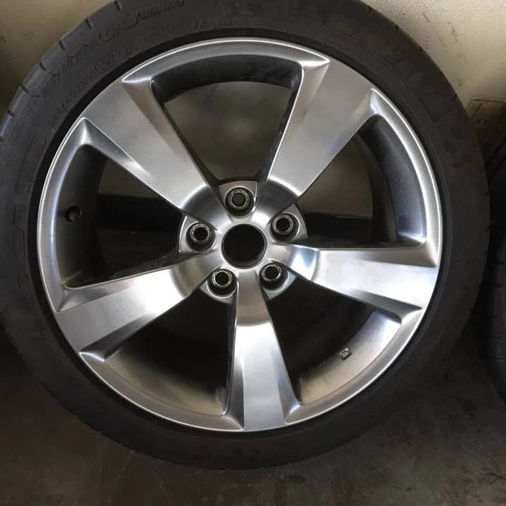 JDM Subaru Impreza WRX STI genuine wheels No Tires - Image 2