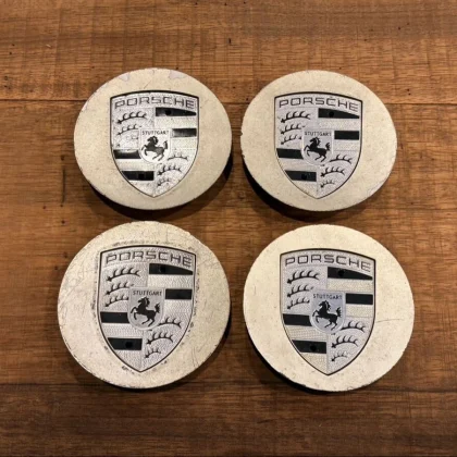 JDM Porsche center cap for wheel outer diameter 75.7mm mounting diamet No Tires