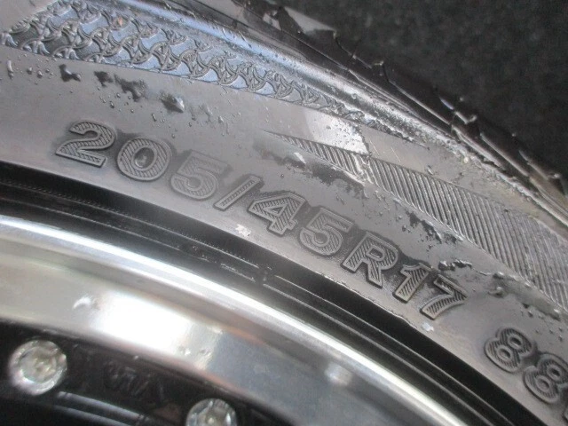 JDM Honda GP7 Shuttle Aluminum Wheels 17AME STEINER No Tires - Image 8