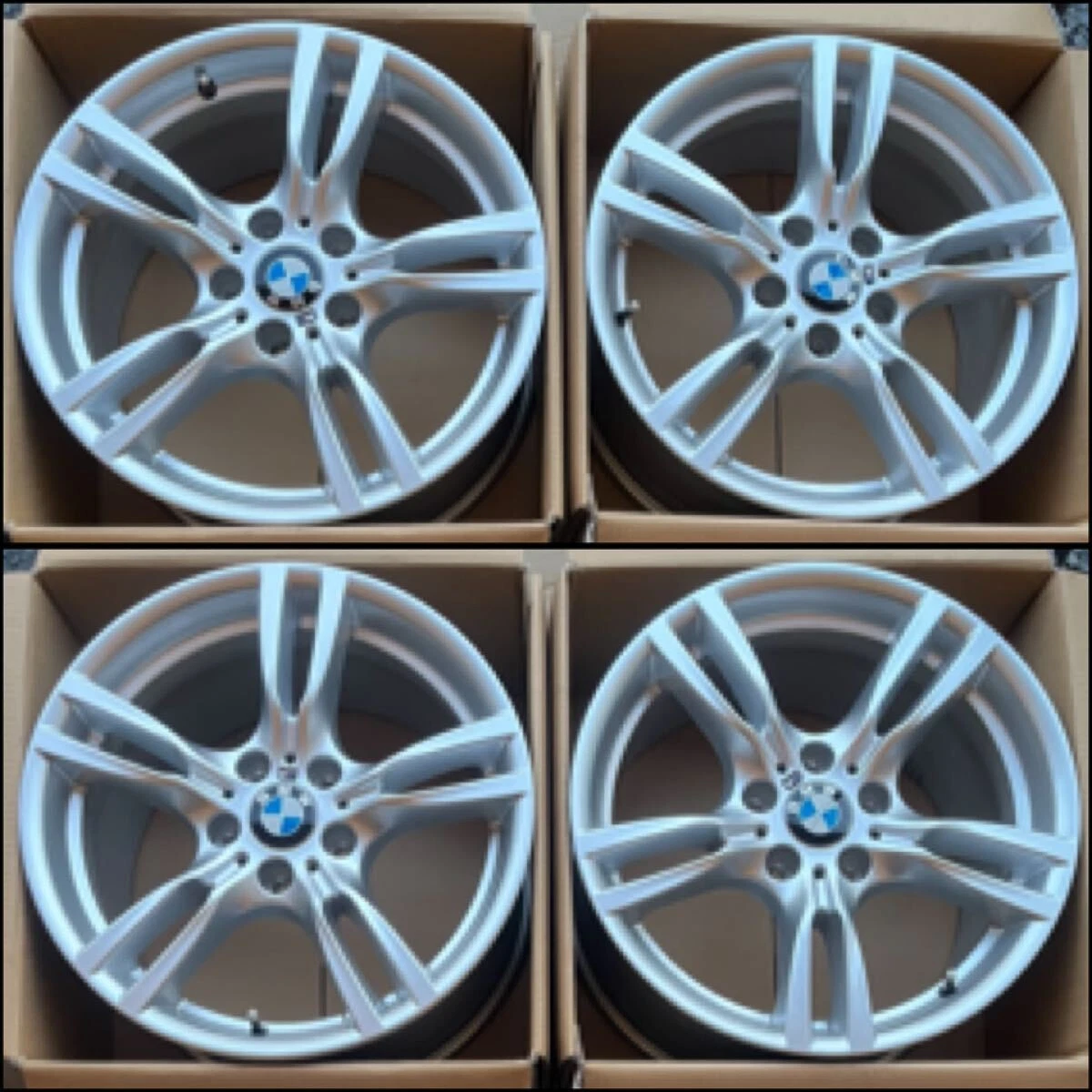 JDM BMW Superb F30 F31 3series Msports Genuine 32 F33 18in Wheels 4Boo No Tires