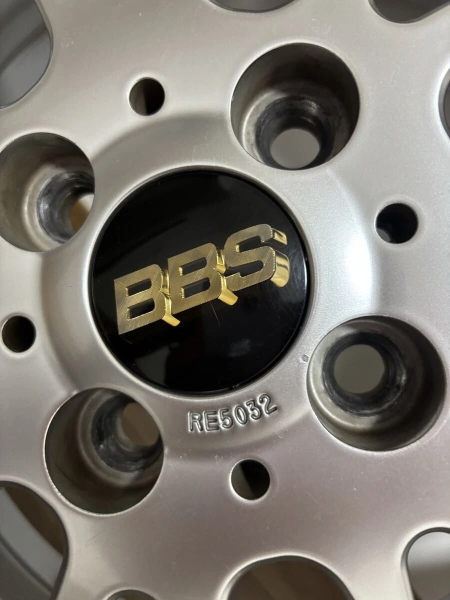 JDM Rare BBS RE5032 15-inch 5J+43 165/55R15 4-Book Set RE-L2 DS PCD100 No Tires - Image 6