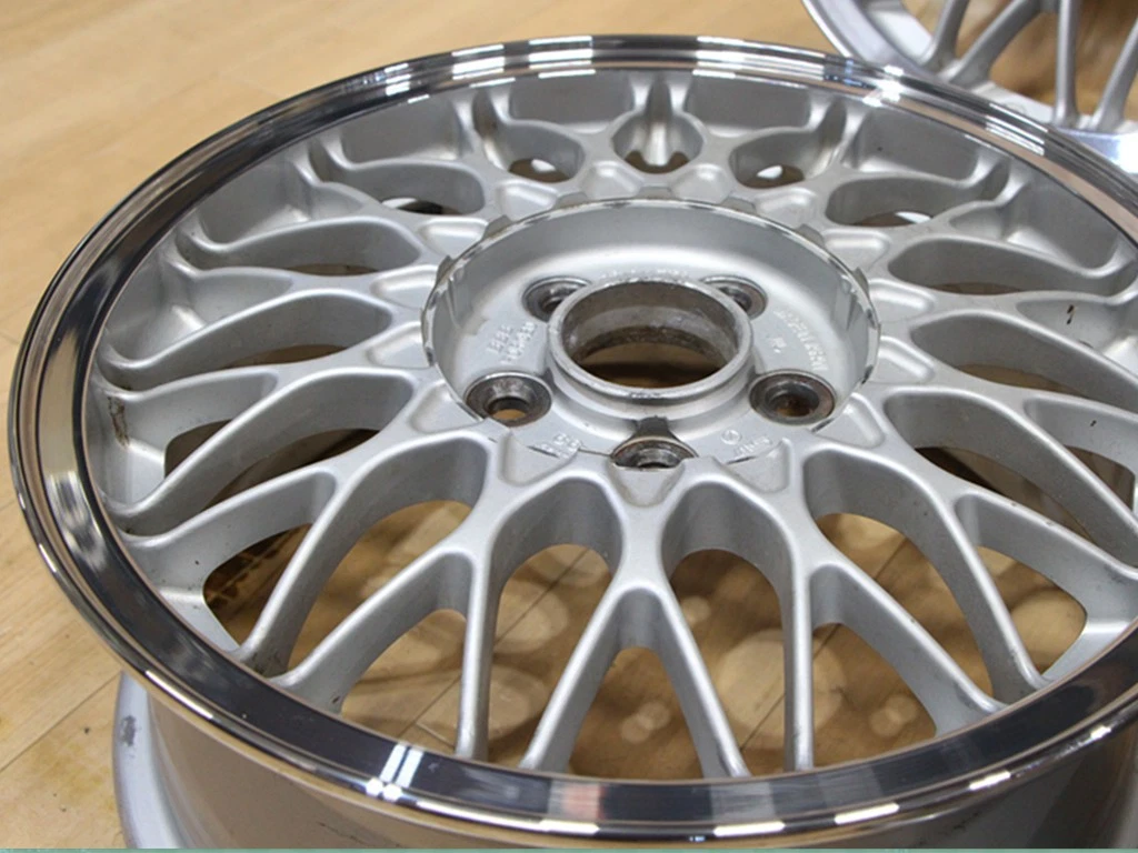 JDM B189 lightweight forging BBS Subaru genuine STI option 15x6J+55 PC No Tires - Image 7