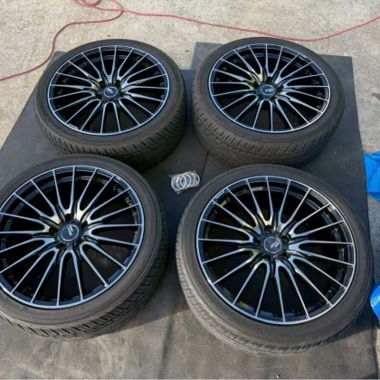 JDM AW9064 Blikker SSR 114.3 20x8.5J in38 245/40R20 Made in 22 years No Tires