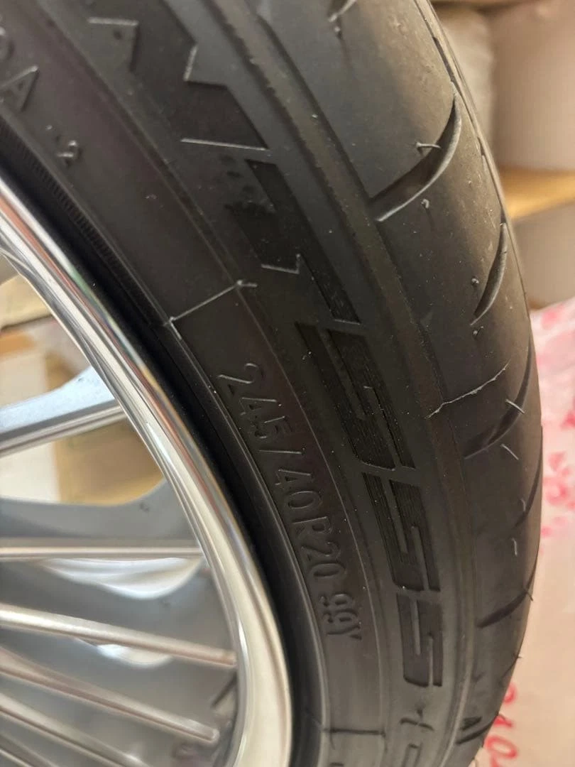 JDM 30s Alvel WORK 20-inch tire and wheel 1Book Super No Tires - Image 6