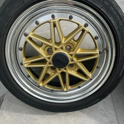 JDM WORK work Equip 15 inch 5.0j +42 through No Tires