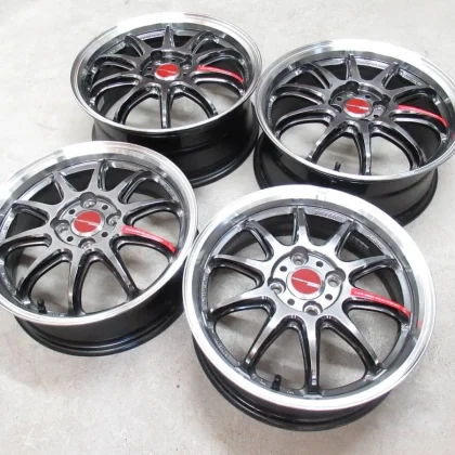 JDM S660 Work Emotion ZR10 Aluminum Wheels 15x5J +45 16x6.5J +50 PCD 1 No Tires