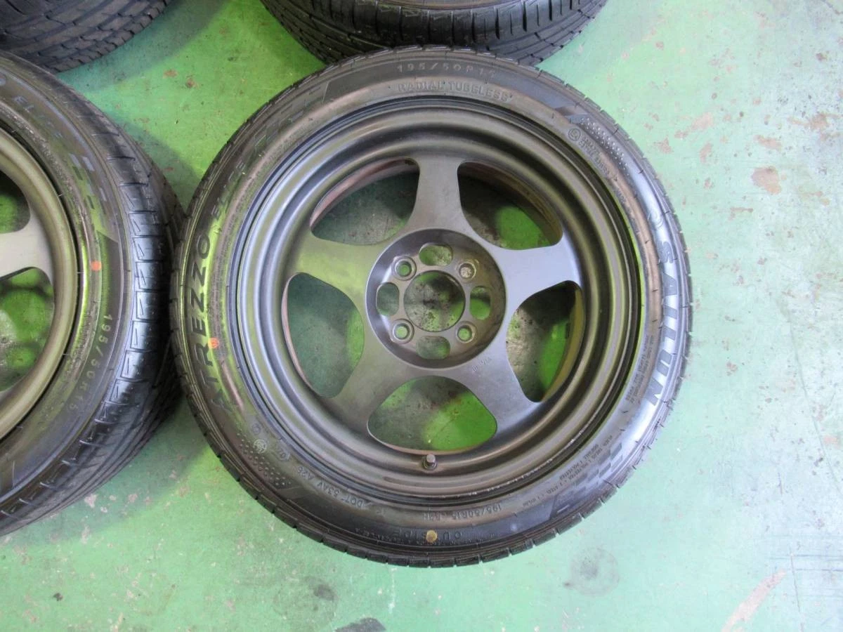 JDM DEEPSpoonspoon 15-inch SW388 15x6.5J +35 PCD100 4H 195/50R15 2021 No Tires - Image 4