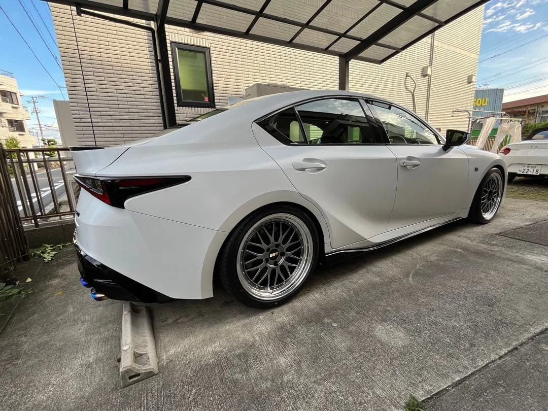 JDM Wheel & Tire Set BBS DB-BKBD forging LM19 FALKEN No Tires - Image 11