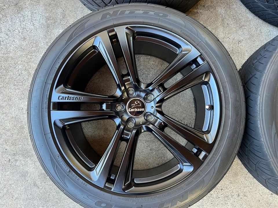 JDM Carlsson JWL Stamped 4-Book Set of 22 Wheels and Tires for Mercede No Tires - Image 5