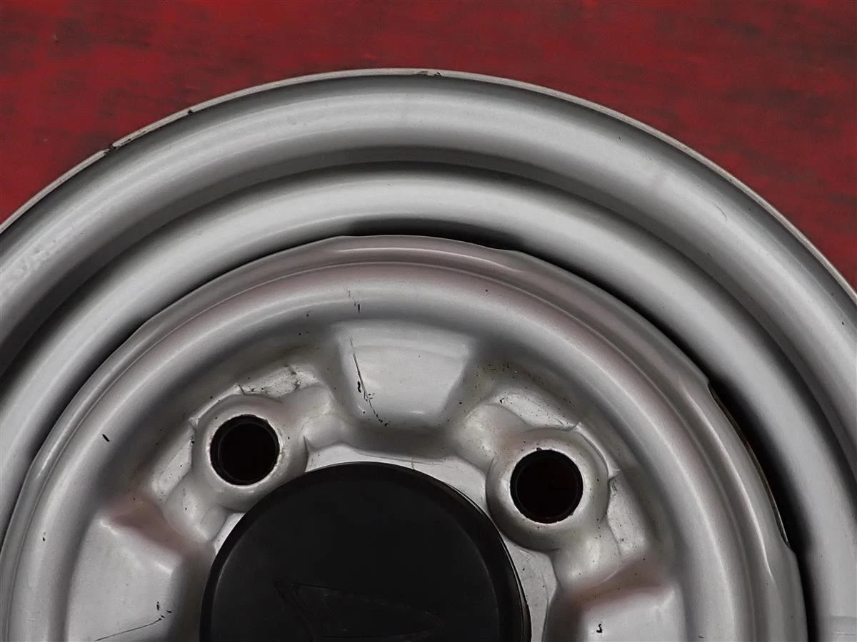 JDM Rare Item 4-Book Set Used Daihatsu Mi-ZII Genuine Steel Iron Wheel No Tires - Image 7