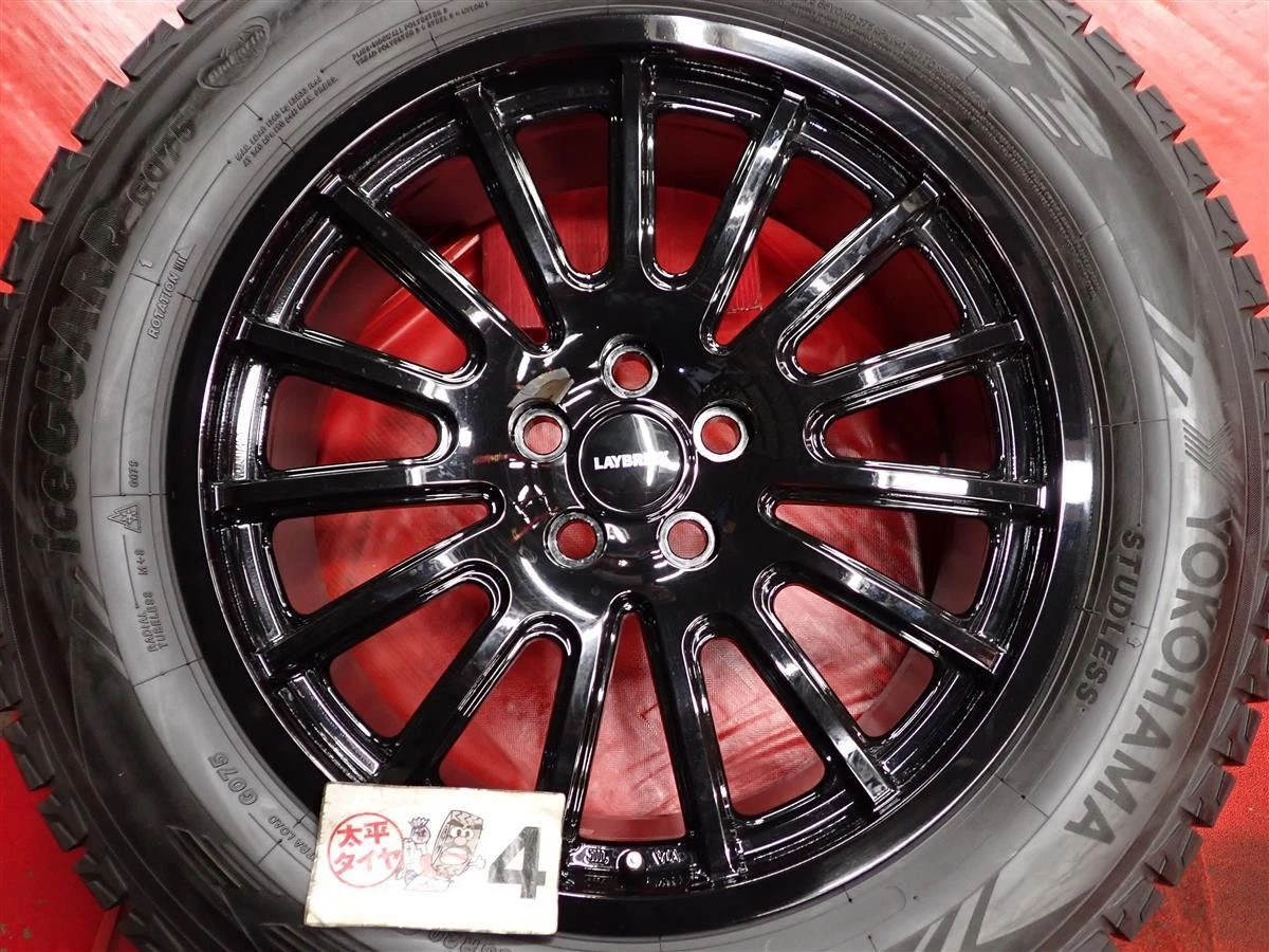 JDM Yokohama IceGuard G075 275/55R20 117Q 15-spoke tires 8.5J +38 PCD1 No Tires - Image 8