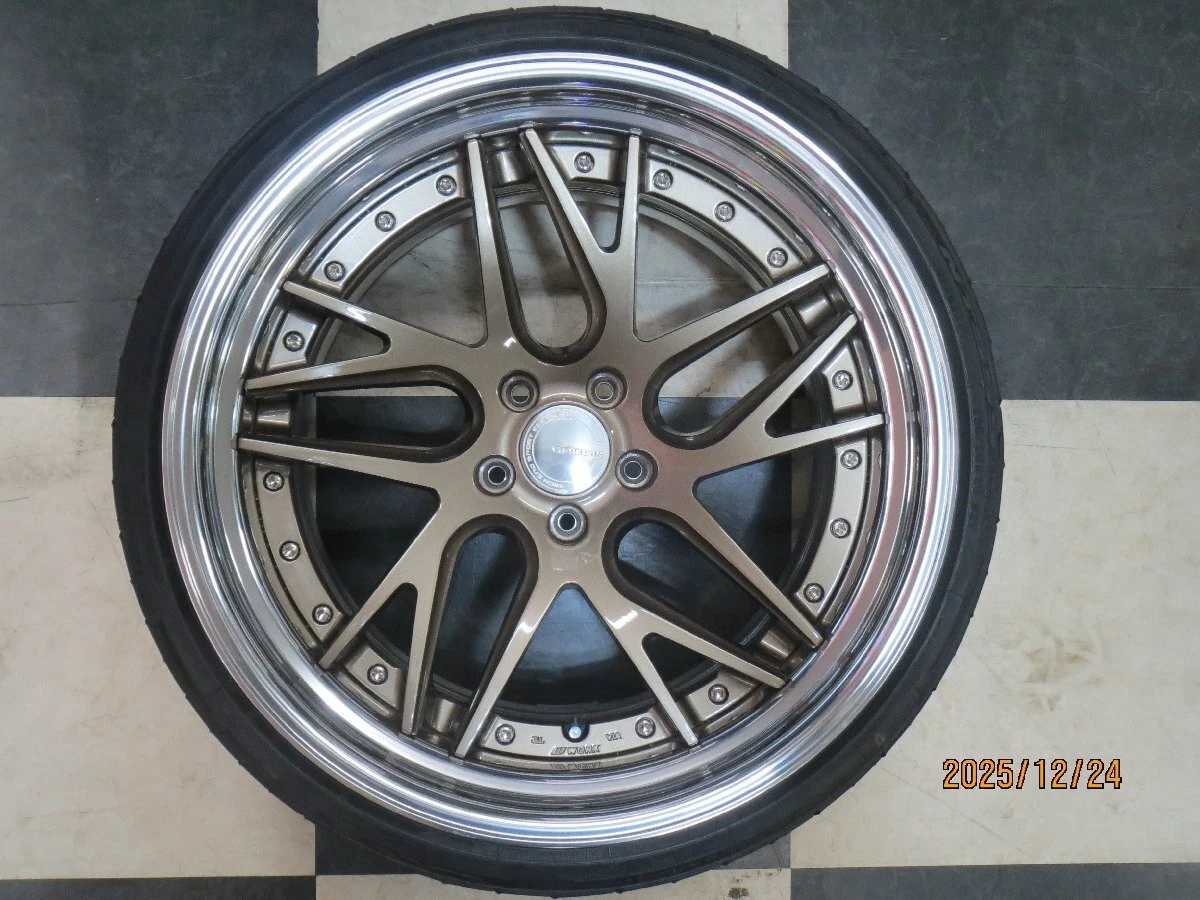 JDM Hottest Size: Used WORK GNOSIS CVX 20Z33 Z34 10J +15 / 11J -8 5H11 No Tires - Image 3