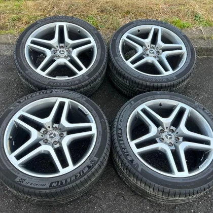 JDM Mercedes-Benz GLE/GLS Genuine 21-inch Wheels 4-Pack No Tires