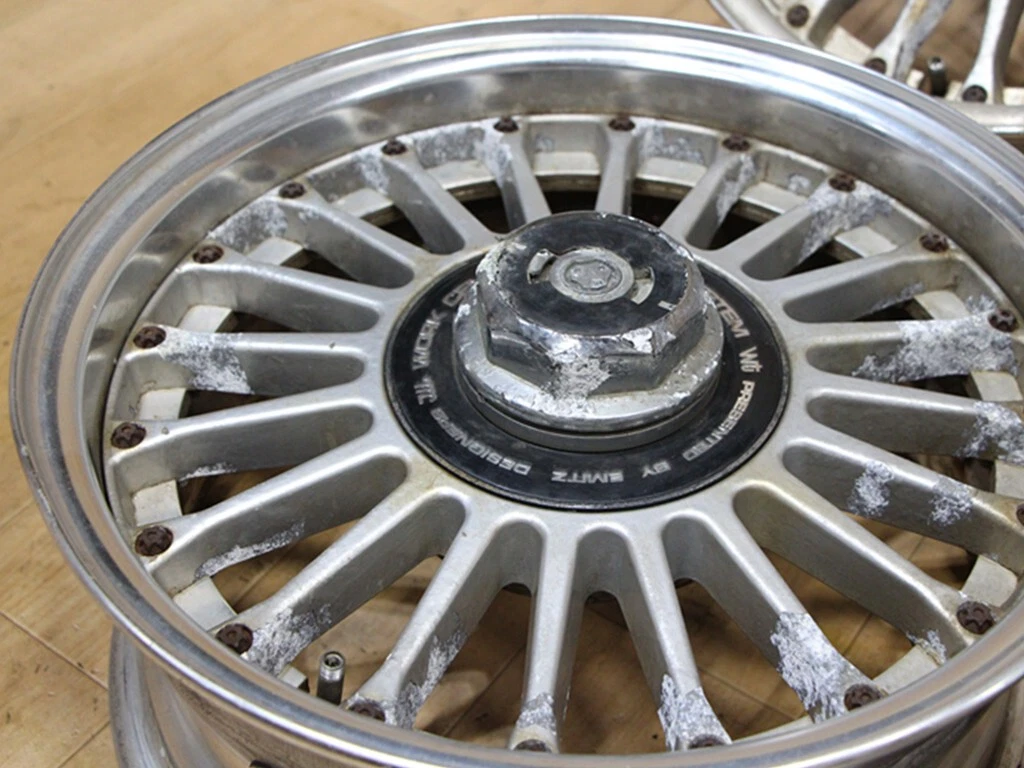 JDM B876 Old car out of production WORK EWING II EWING 2 Mesh 14x6J+15 No Tires - Image 7