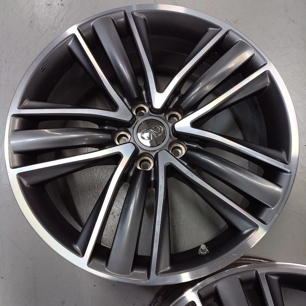 JDM Winter Set NISSAN Nissan V37 Skyline type SP Genuine 8.5J +50 1 No Tires - Image 9