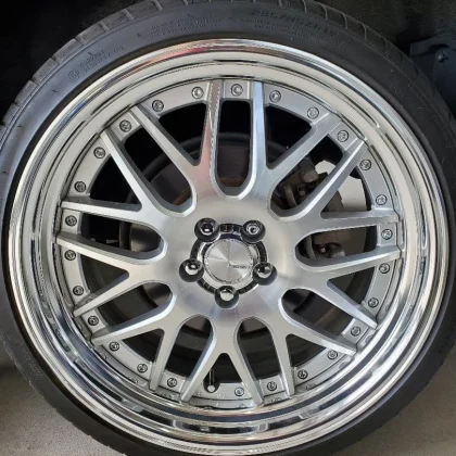 JDM WORK Lanvec LM1 19-inch wheels 2Book only No Tires