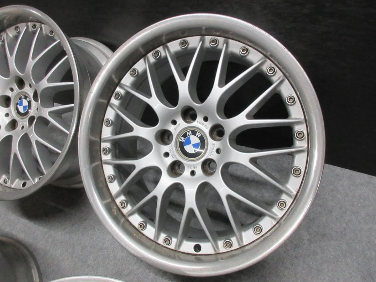 JDM Imported rare BMW genuine Black Spoke Composite II wheels made by No Tires - Image 6