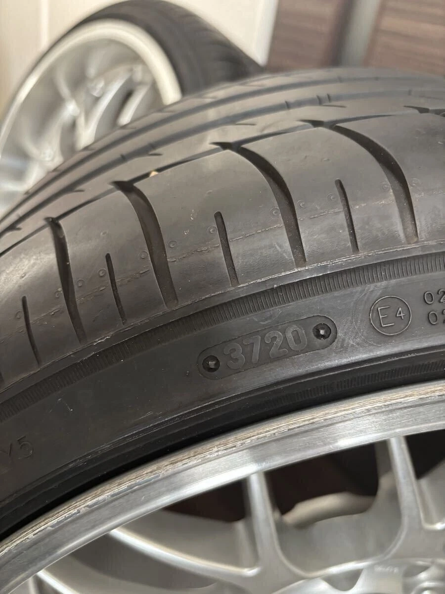 JDM BBS RS-GT 8.5J/9.5J-19 +38 DSK 215/35-19 235/35-19 Forged Silver 2 No Tires - Image 10