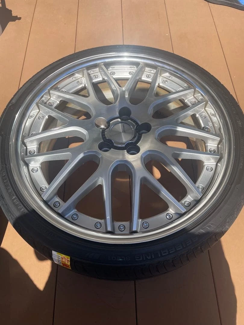 JDM WORK Lanvec LM1 work Lanvec 19-inch No Tires - Image 3