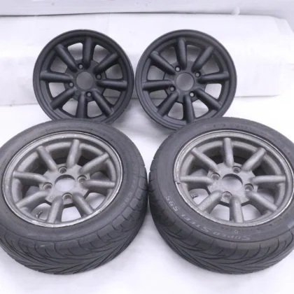 JDM 49-311RS Watanabe B-type AE86 Trueno Levin Magnesium Wheels 4-pack No Tires