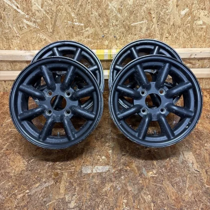 JDM Rare Watanabe 14x6J+21 114.3/4 Bolt Pattern for Classic Cars Skyli No Tires