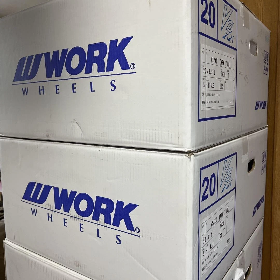 JDM work VSXX 8.5J+24 8.5J+36 No Tires - Image 5