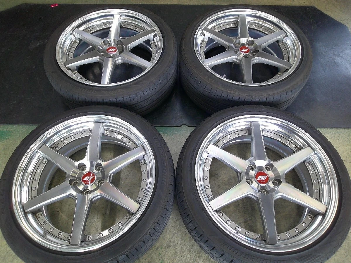 JDM WORK ZEAST ST1 20x9.0J +43 PCD114.3 5H 245/40R20 tires for Alphard No Tires - Image 2