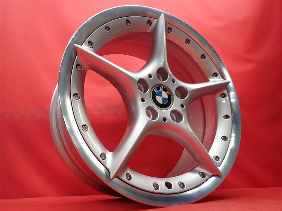 JDM Used BMW Z4 E85 BBS RT222/RT223 genuine Star Spoke 108 wheels 4Boo No Tires - Image 2
