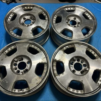 JDM SSR Vienna D 1717X7J +49 Ctype PCD 114.3/4H/5H Used 4Book SPEED ST No Tires