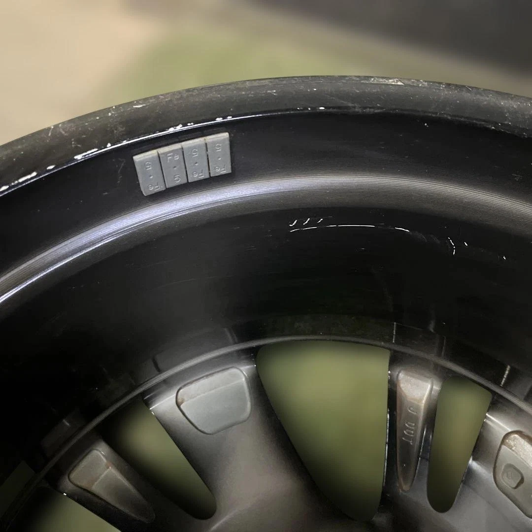 JDM Toyota Crown Athlete 18 Black Finish Genuine Wheels 4-Piece Set No Tires - Image 4