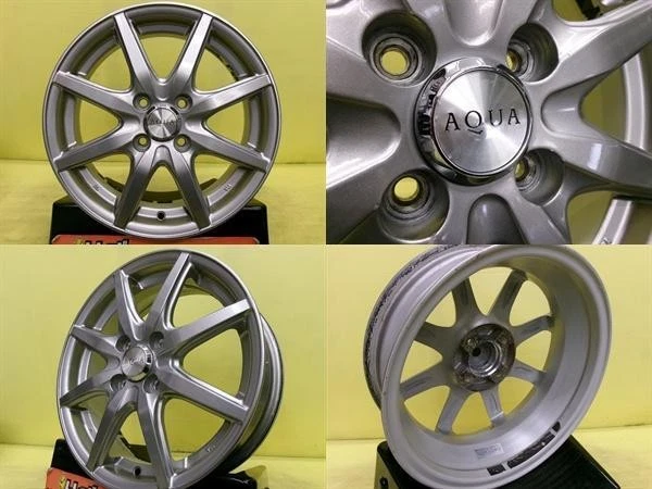 JDM 175/65R15 Bridgestone VRX2 winter tires used aluminum wheels TWS A No Tires - Image 6