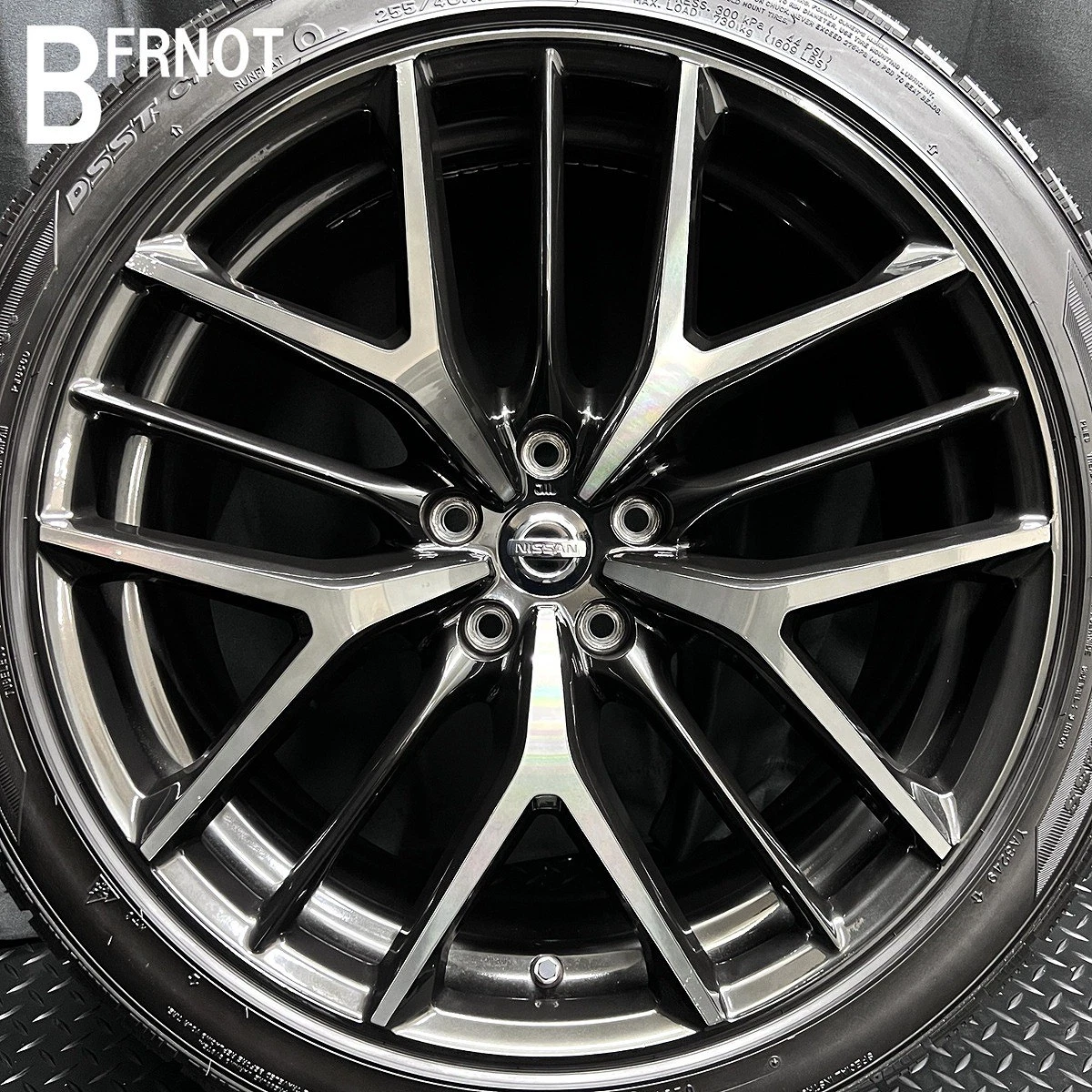 JDM 90% tread depth RAYS forging wheels for the late-model R35 GT-R & No Tires - Image 6