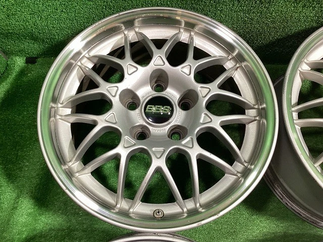JDM Nissan Genuine Option BBS CG26 16-inch Aluminum Wheels 7J +40 5H P No Tires - Image 2