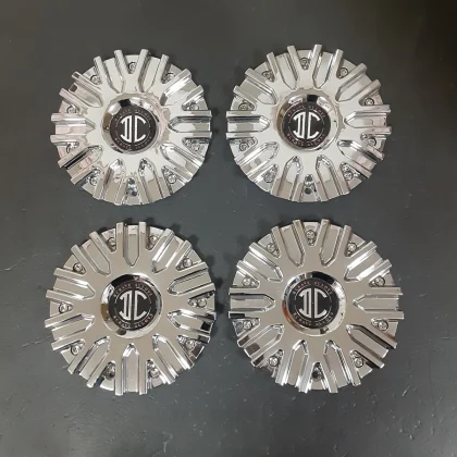 JDM II CRAVE ALLOYS Center Cap Wheel Cap C25201 C-252-01 Chrome Plated No Tires