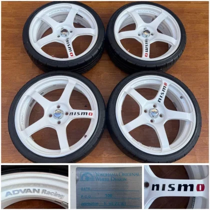 JDM Nismo 18-inch wheel set AD VAN Racing No Tires