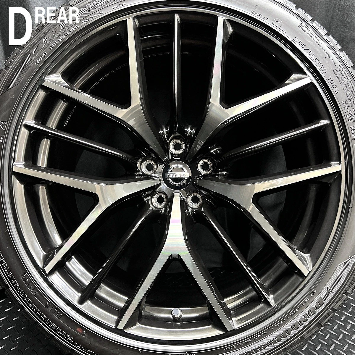JDM 90% tread depth RAYS forging wheels for the late-model R35 GT-R & No Tires - Image 8