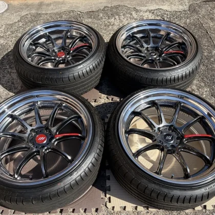 JDM Ultra Work Emotion ZR10 2P 20-inch 114.3 deep rim A-disc 10J Z34RZ No Tires