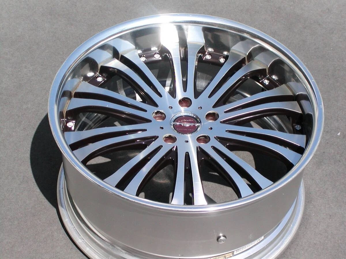 JDM Deep rim AME Sharen XS-20 9J 9.5J Crown Vellfire Soarer Aristo Mar No Tires - Image 3