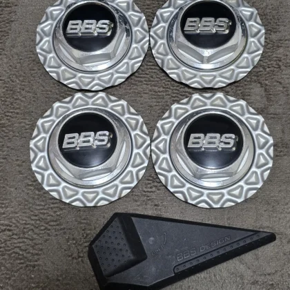 JDM High-type BBS RS center cap screw type 4 pieces with cap wrench 14 No Tires
