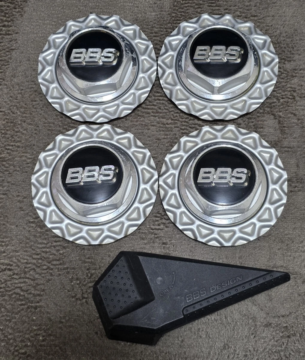 JDM High-type BBS RS center cap screw type 4 pieces with cap wrench 14 No Tires