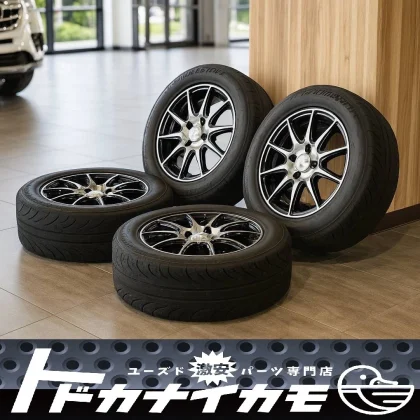 JDM postageNothing Treasure One Bronx 145.5J +38 PCD100 4H BS Potenza No Tires