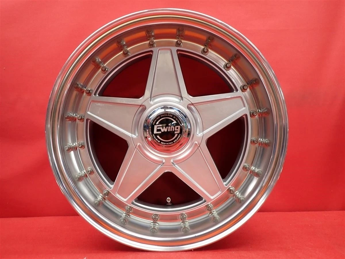 JDM Rare WORK Ewing III wheels 4Wheels 16x7.5+8 8+-0 5x114.3 - Image 5